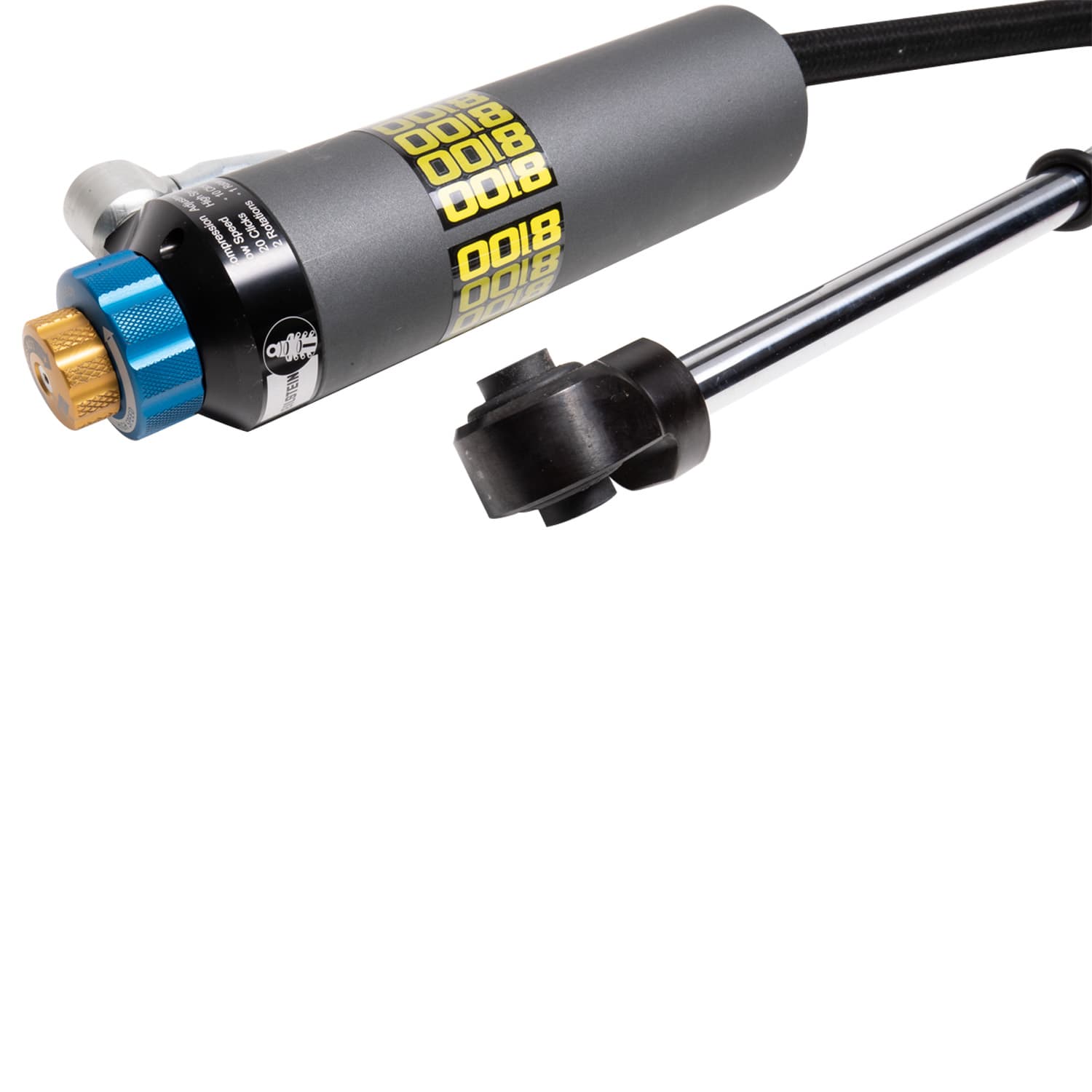 Bilstein B8 8100 (DSA) 60mm Suspension Front Left Shock Absorber (17.38 in. Collapsed) for 2020-2026 Jeep Gladiator (JT) 25-331066