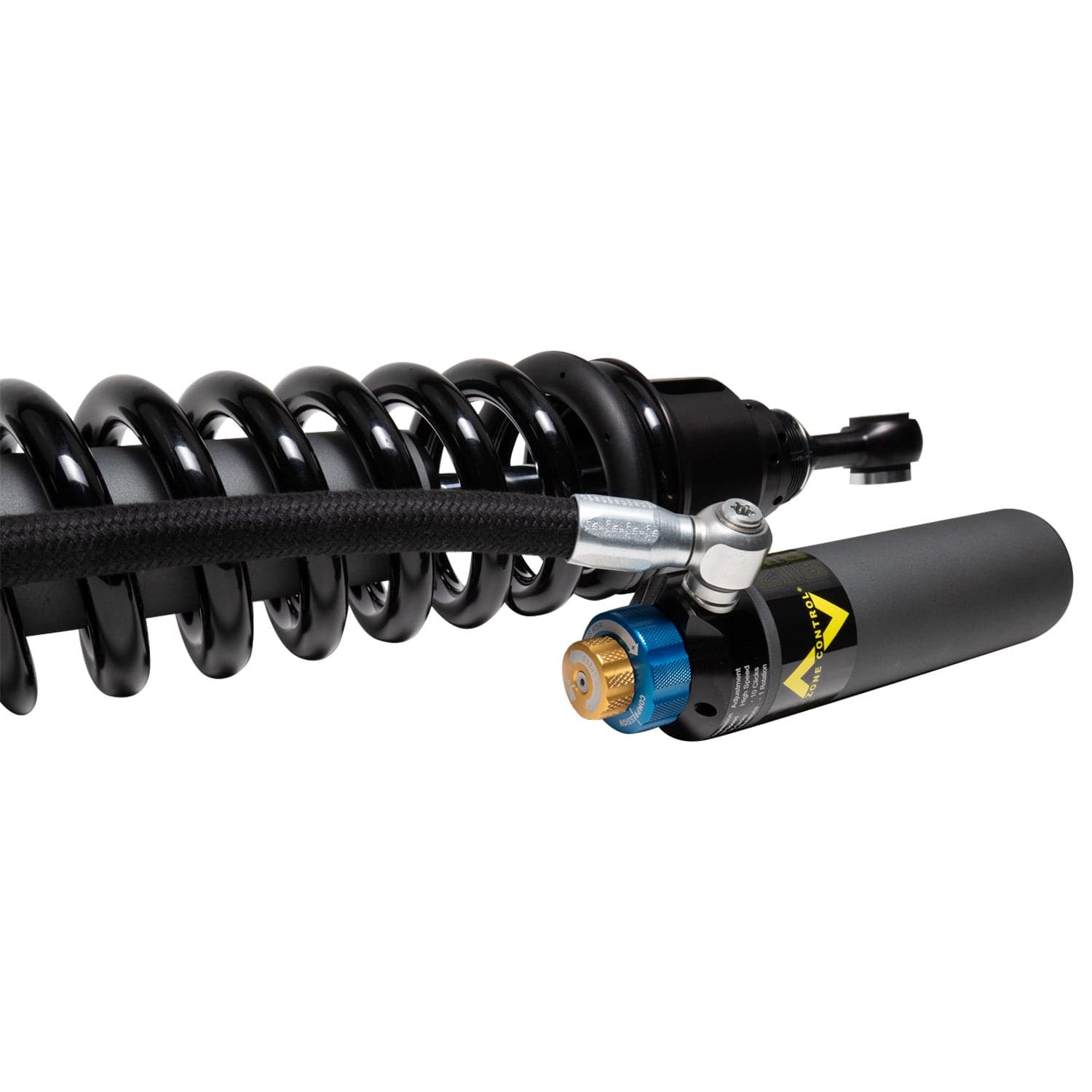 Bilstein B8 8112 (ZoneControl CR DSA+) Front Left Shock Absorber and Coil Spring Assembly for 2007-2021 Toyota Tundra RWD - 25.20 in. Extended 41-326084