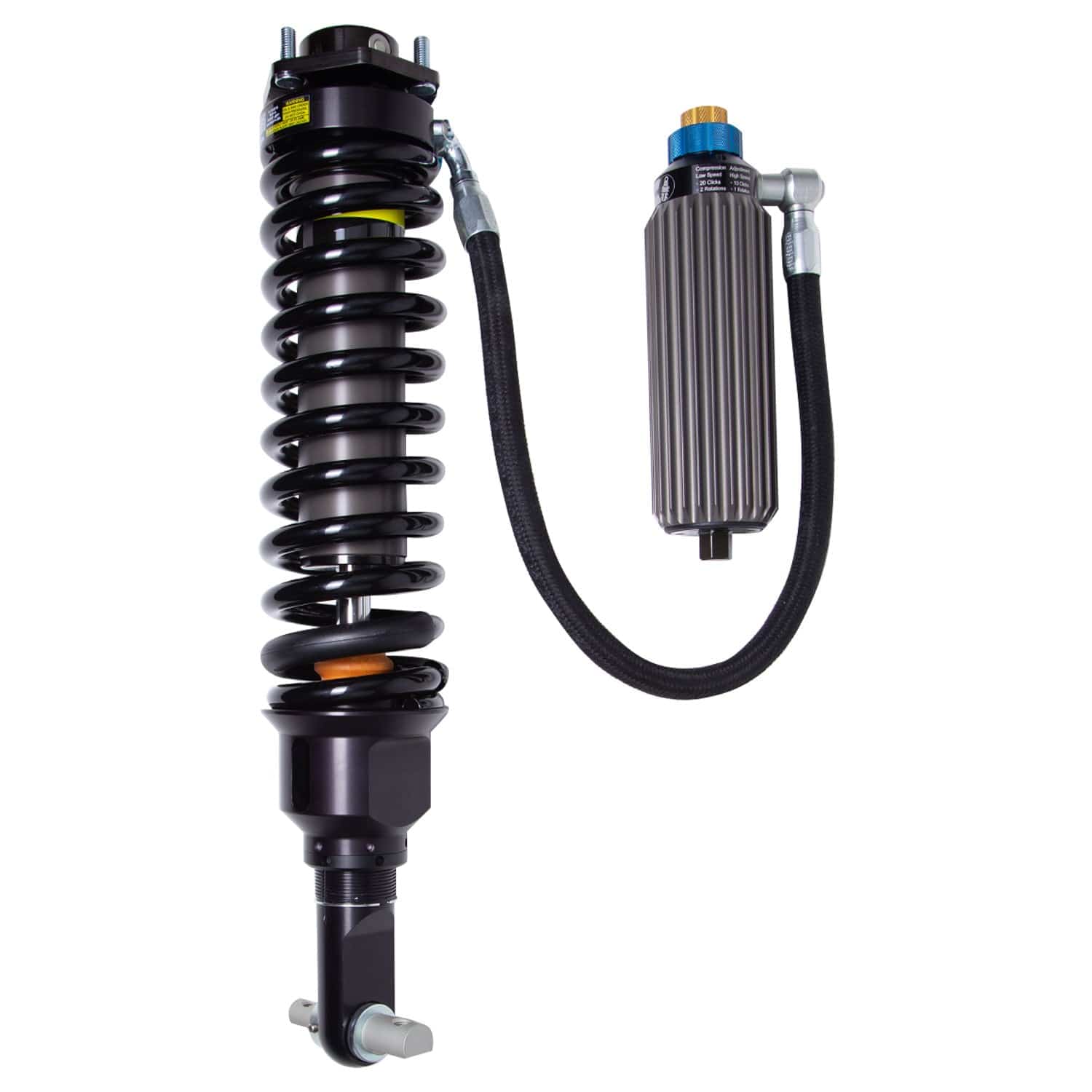 Bilstein B8 8112 (ZoneControl CR DSA+) Front Left Shock Absorber and Coil Spring Assembly for 2021-2024 Ford Bronco - 17.59 in. Collapsed 41-314319