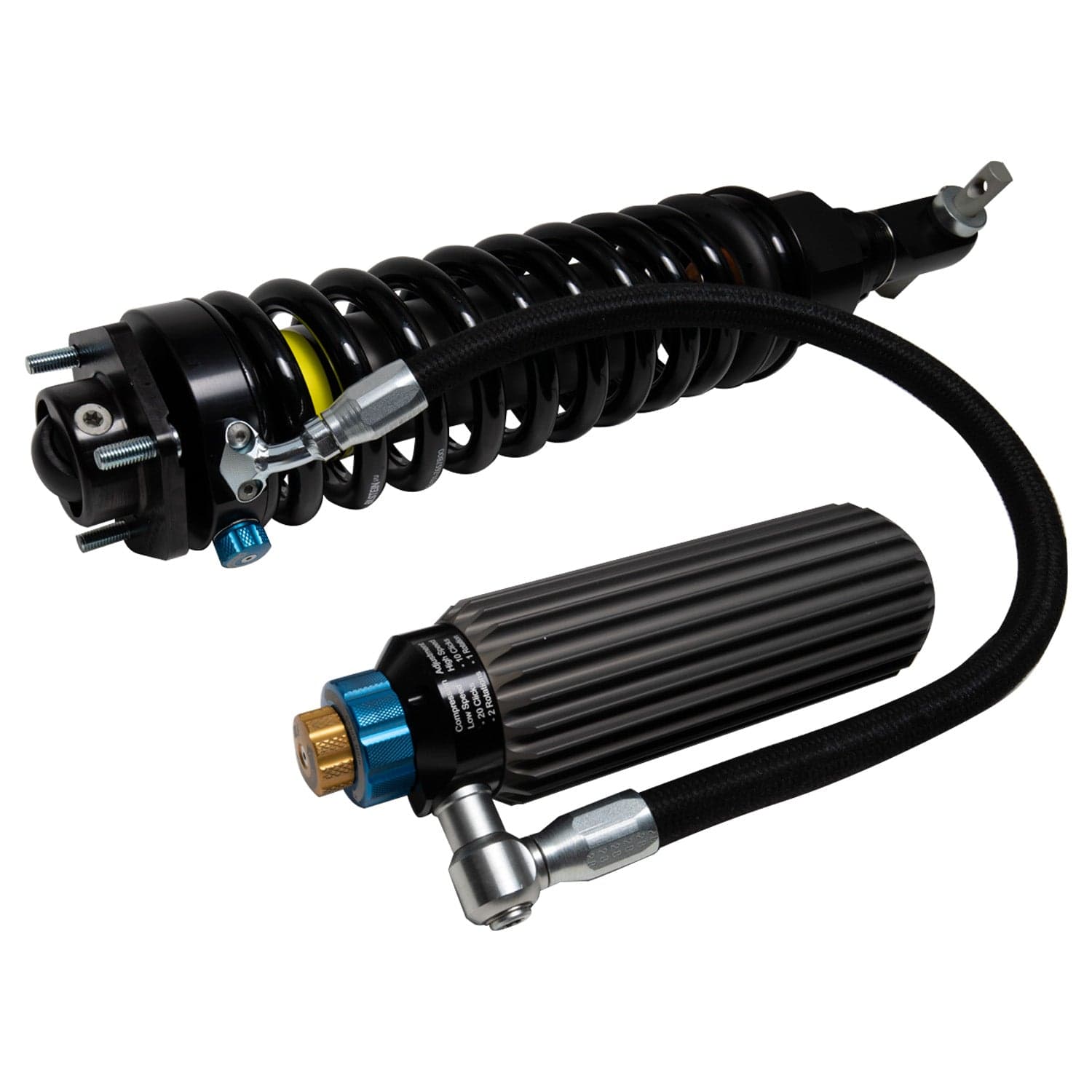 Bilstein B8 8112 (ZoneControl CR DSA+) Front Right Shock Absorber and Coil Spring Assembly for 2021-2024 Ford Bronco - 17.59 in. Collapsed 41-314227