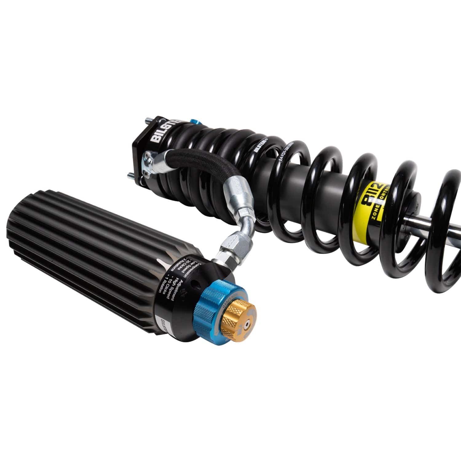 Bilstein B8 8112 (ZoneControl CR DSA+) Rear Left Shock Absorber and Coil Spring Assembly for 2021-2024 Ford Bronco - 18.40 in. Collapsed 41-314326
