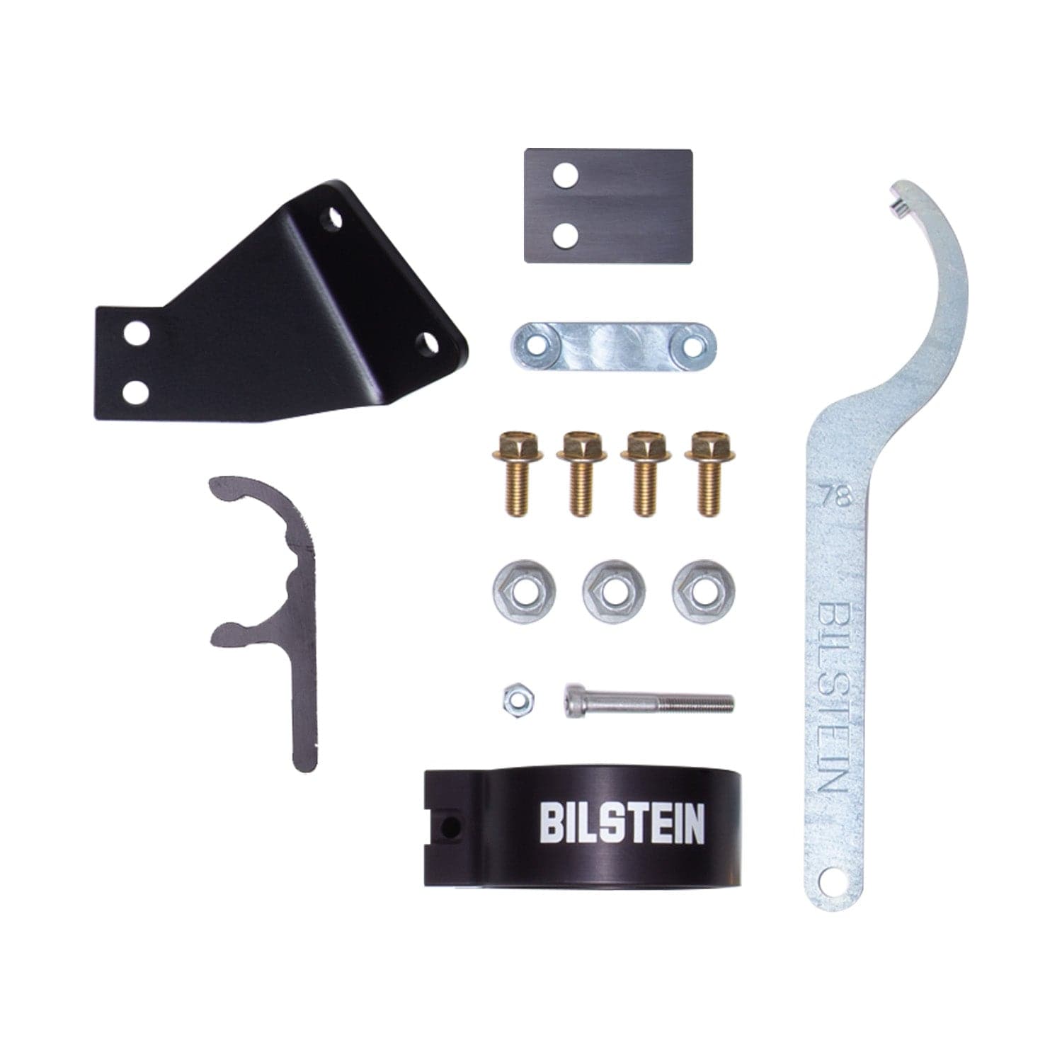 Bilstein B8 8112 (ZoneControl CR DSA+) Rear Left Shock Absorber and Coil Spring Assembly for 2021-2024 Ford Bronco - 18.40 in. Collapsed 41-314326