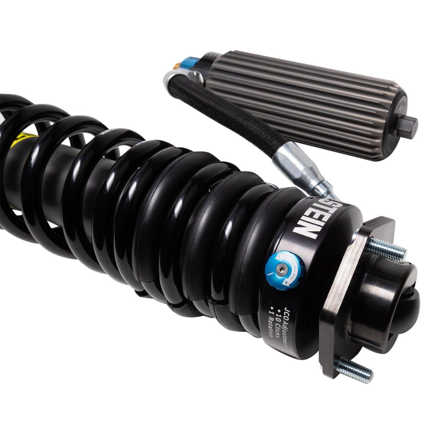 Bilstein B8 8112 (ZoneControl CR DSA+) Rear Left Shock Absorber and Coil Spring Assembly for 2021-2024 Ford Bronco - 18.40 in. Collapsed 41-314326