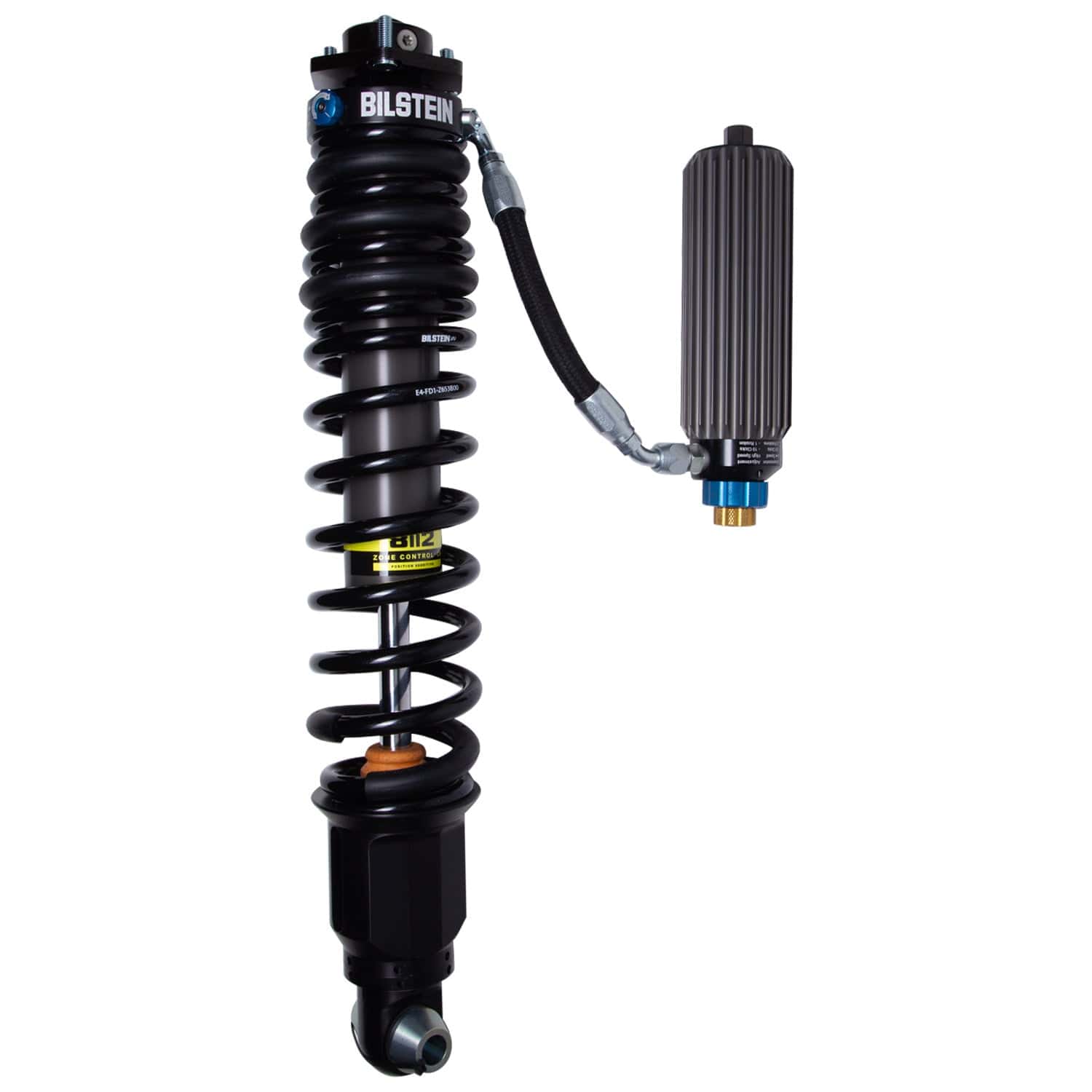 Bilstein B8 8112 (ZoneControl CR DSA+) Rear Right Shock Absorber and Coil Spring Assembly for 2021-2024 Ford Bronco - 18.40 in. Collapsed 41-314333