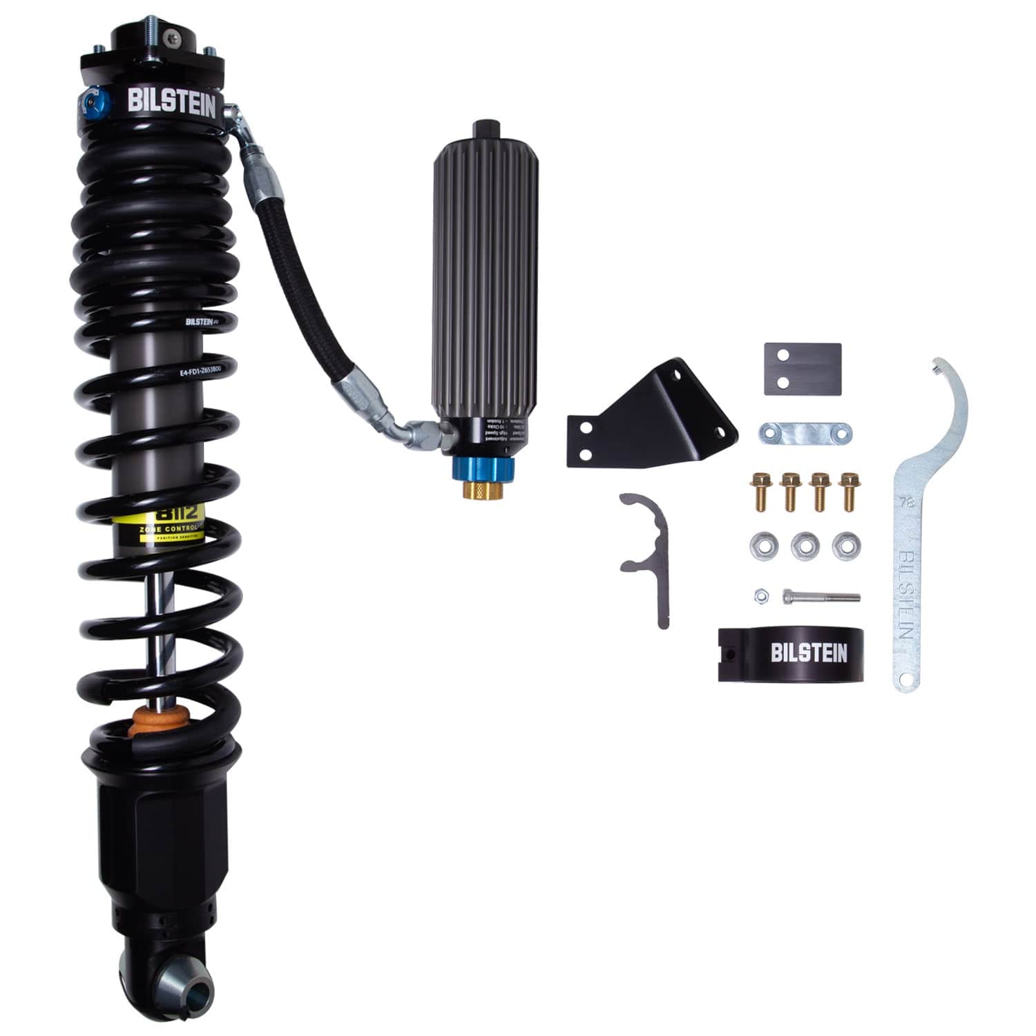 Bilstein B8 8112 (ZoneControl CR DSA+) Rear Right Shock Absorber and Coil Spring Assembly (18.40 in. Collapsed) for 2021-2026 Ford Bronco (U725) 41-314333