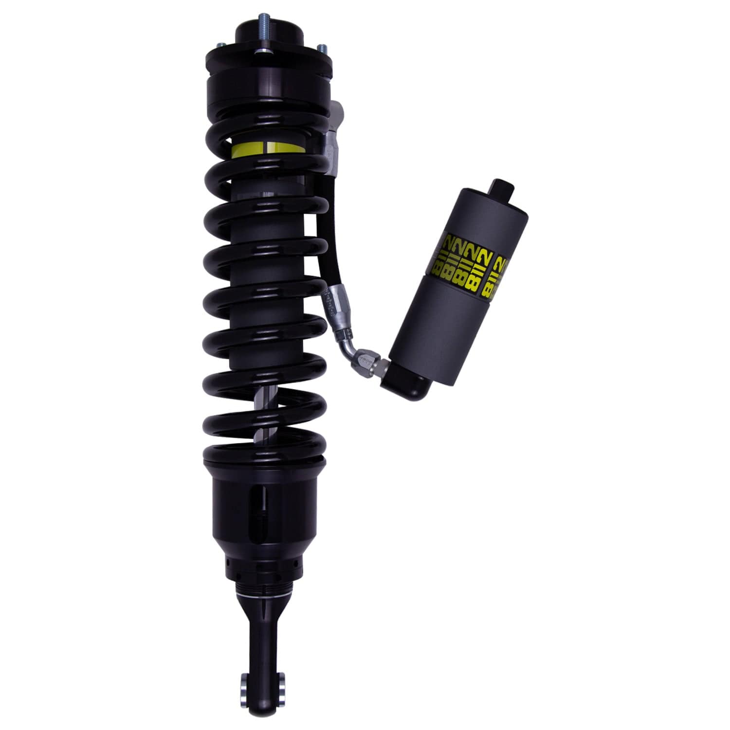 Bilstein B8 8112 (ZoneControl CR) Front Left Shock Absorber and Coil Spring Assembly for 2007-2009 Toyota FJ Cruiser - 22.80 in. Extended, EVO Grey 41-326329