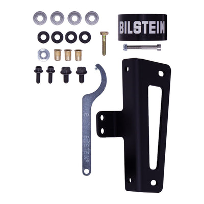 Bilstein B8 8112 (ZoneControl CR) Front Left Shock Absorber and Coil Spring Assembly for 2015-2021 Toyota Tundra - 25.79 in. Extended, EVO Grey 41-326022
