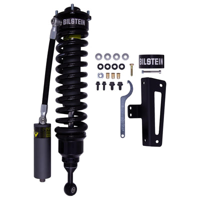 Bilstein B8 8112 (ZoneControl CR) Front Left Shock Absorber and Coil Spring Assembly (25.79 in. Extended, EVO Grey) for 2007-2021 Toyota Tundra (XK50) 41-326022
