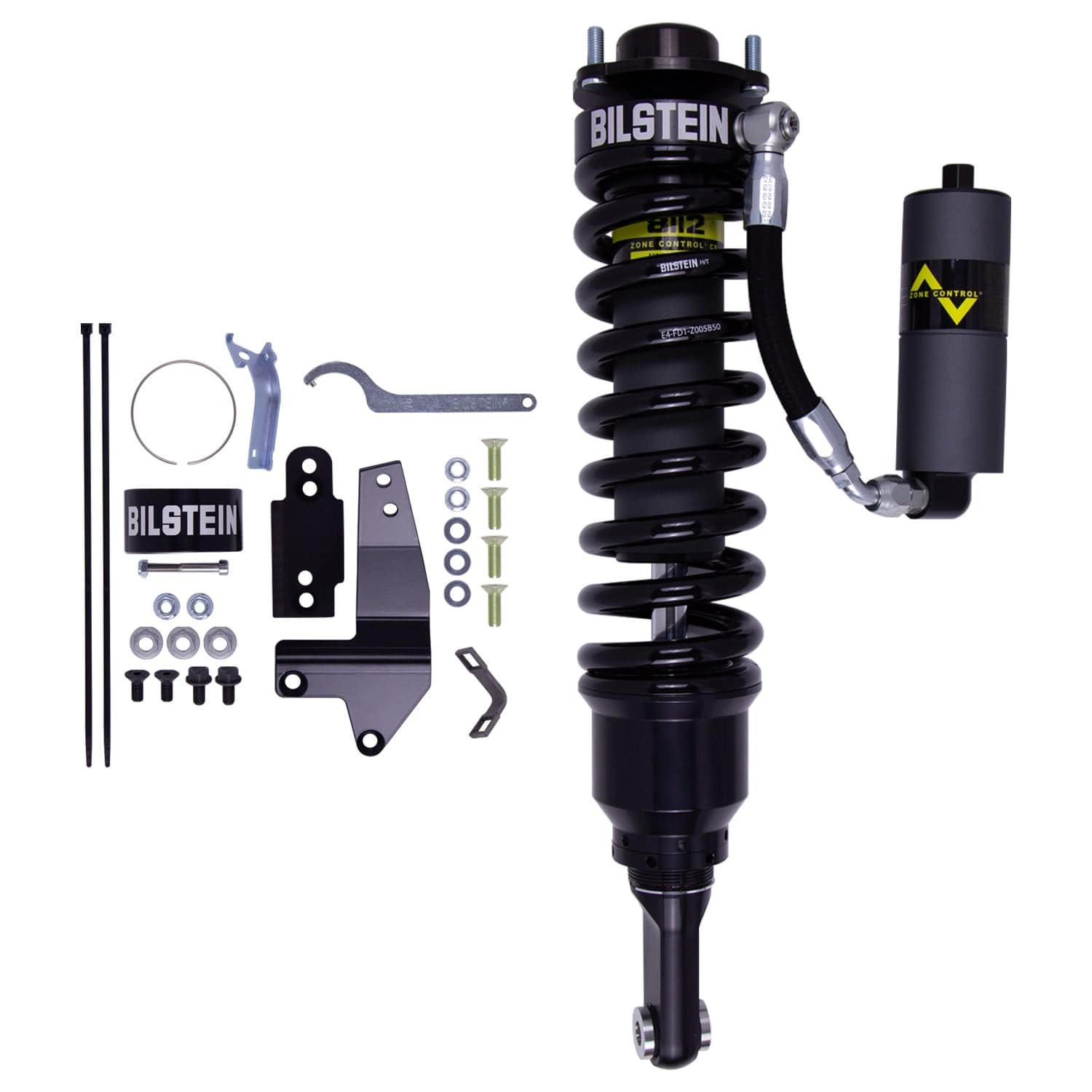 Bilstein B8 8112 (ZoneControl CR) Front Right Shock Absorber and Coil Spring Assembly (22.80 in. Extended) for 2010-2024 Toyota 4Runner RWD 41-324363
