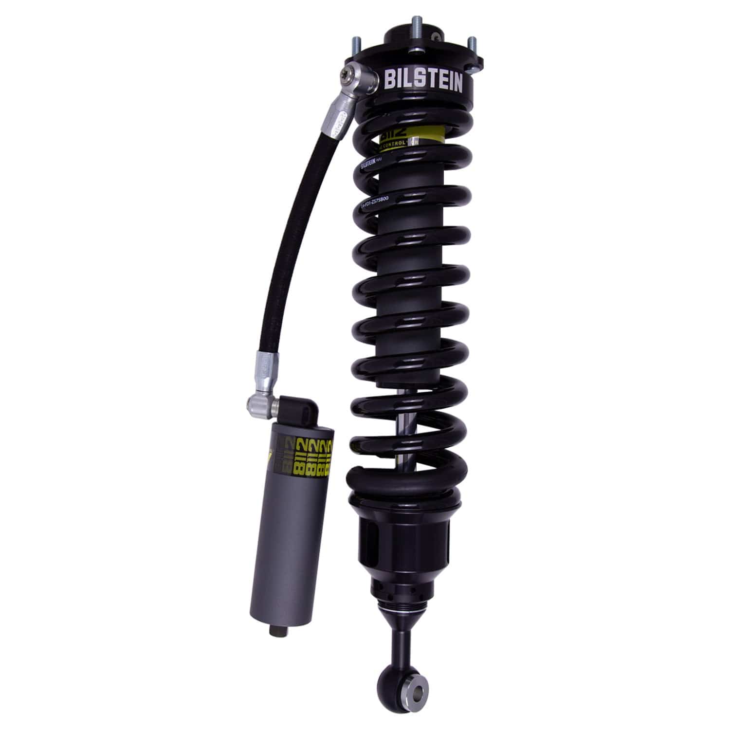 Bilstein B8 8112 (ZoneControl CR) Front Right Shock Absorber and Coil Spring Assembly for 2015-2021 Toyota Tundra - 25.79 in. Extended, EVO Grey 41-326039