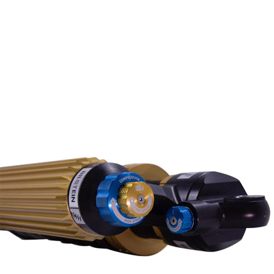 Bilstein Black Hawk Powersports Front Left Shock Absorber and Coil Spring Assembly for 2020-2024 Can-Am Maverick X3 Max X mr Turbo RR 41-338117