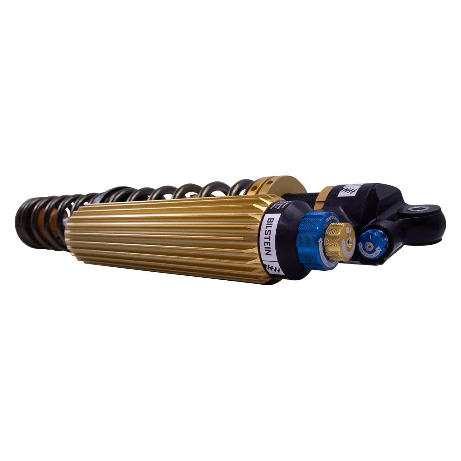 Bilstein Black Hawk Powersports Front Left Shock Absorber and Coil Spring Assembly for 2021-2023 Can-Am Maverick X3 X rs Turbo RR Smart-Shox 41-324998