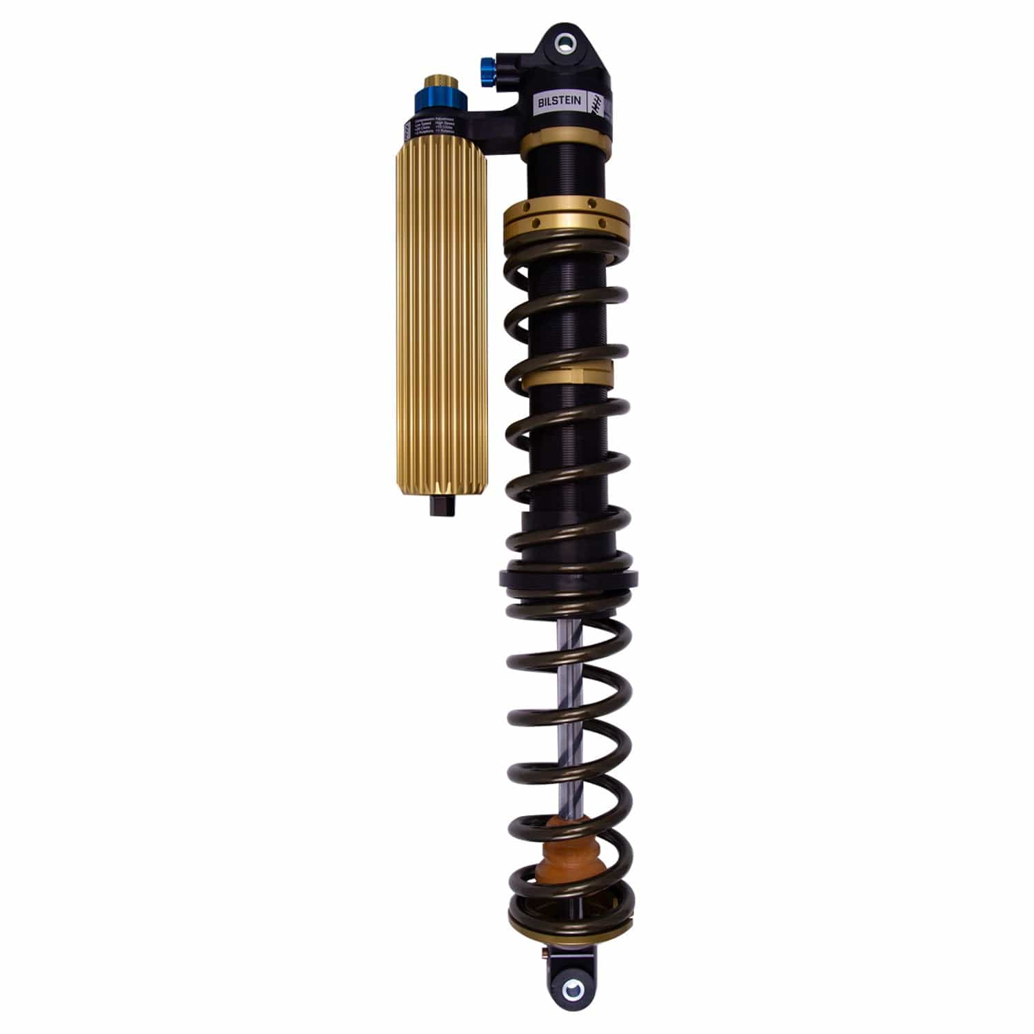 Bilstein Black Hawk Powersports Front Left Shock Absorber and Coil Spring Assembly for 2021-2023 Can-Am Maverick X3 X rs Turbo RR Smart-Shox 41-324998