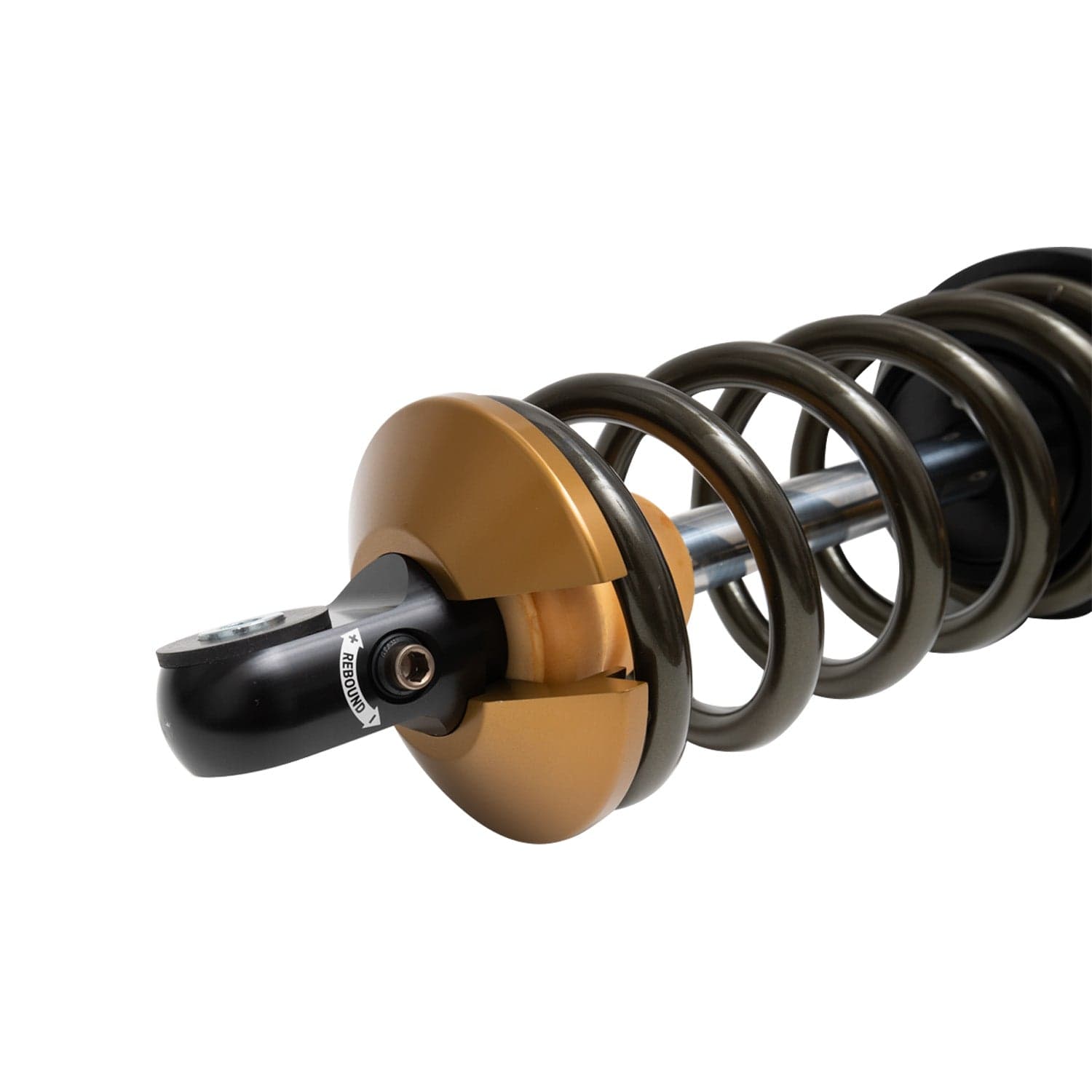 Bilstein Black Hawk Powersports Front Left Shock Absorber and Coil Spring Assembly for 2023-2024 Polaris RZR XP 4 1000 Ultimate 41-341742
