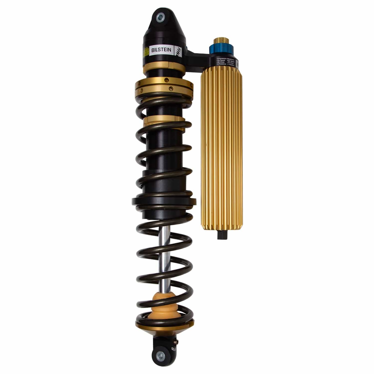 Bilstein Black Hawk Powersports Front Left Shock Absorber and Coil Spring Assembly for 2023-2024 Polaris RZR XP 4 1000 Ultimate 41-341742