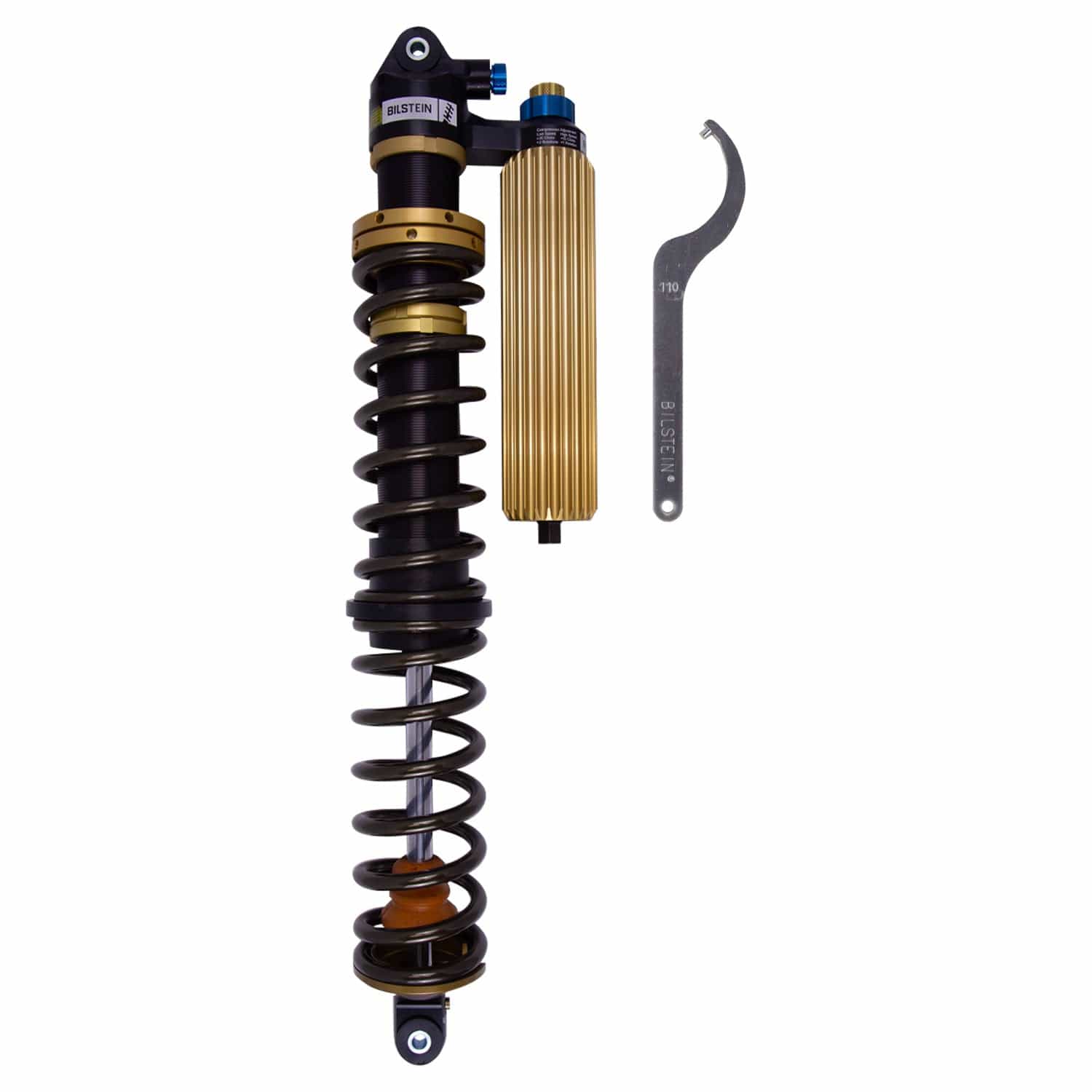 Bilstein Black Hawk Powersports Front Right Shock Absorber and Coil Spring Assembly for 2020-2021 Can-Am Maverick X3 Max RS Turbo R 41-338124