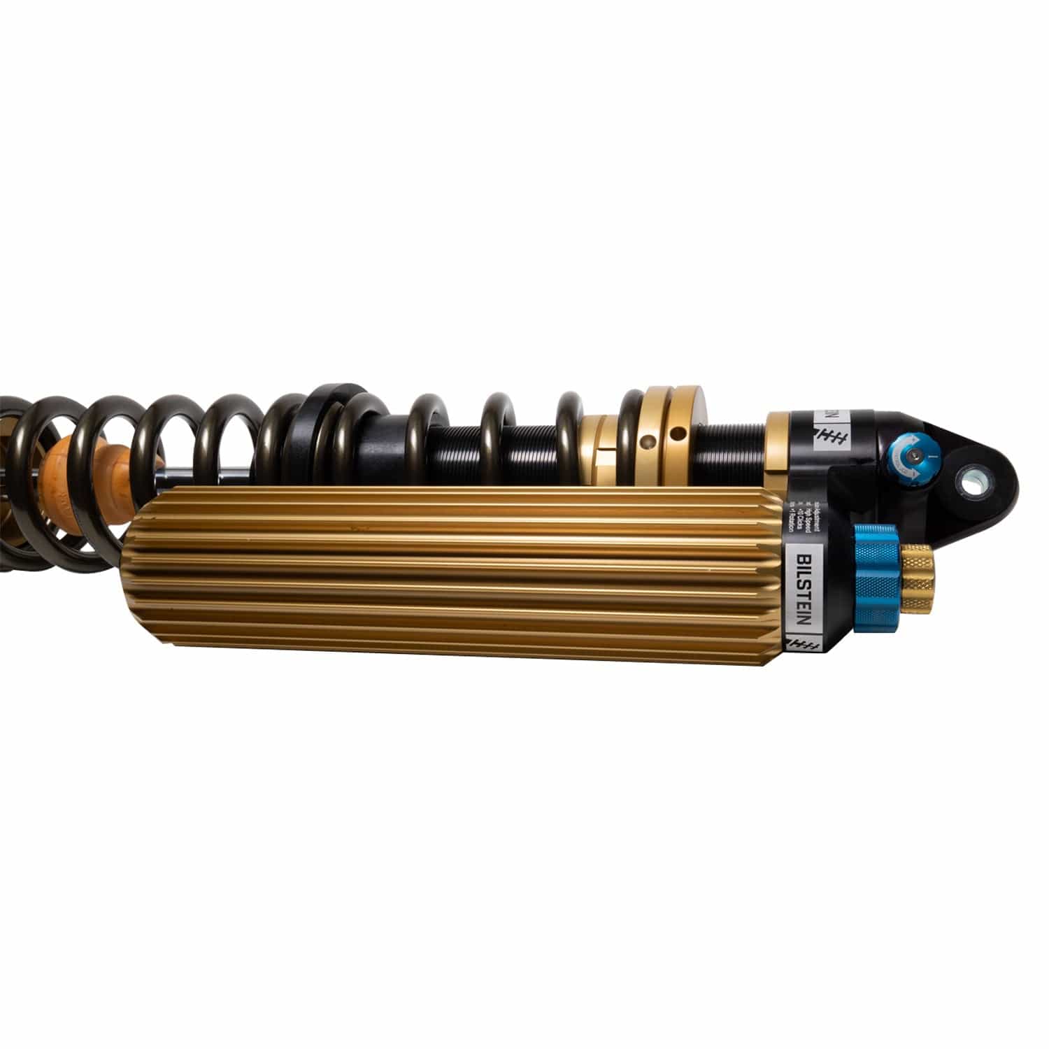 Bilstein Black Hawk Powersports Front Right Shock Absorber and Coil Spring Assembly for 2020-2021 Polaris RZR XP 4 Turbo S Velocity 41-341797