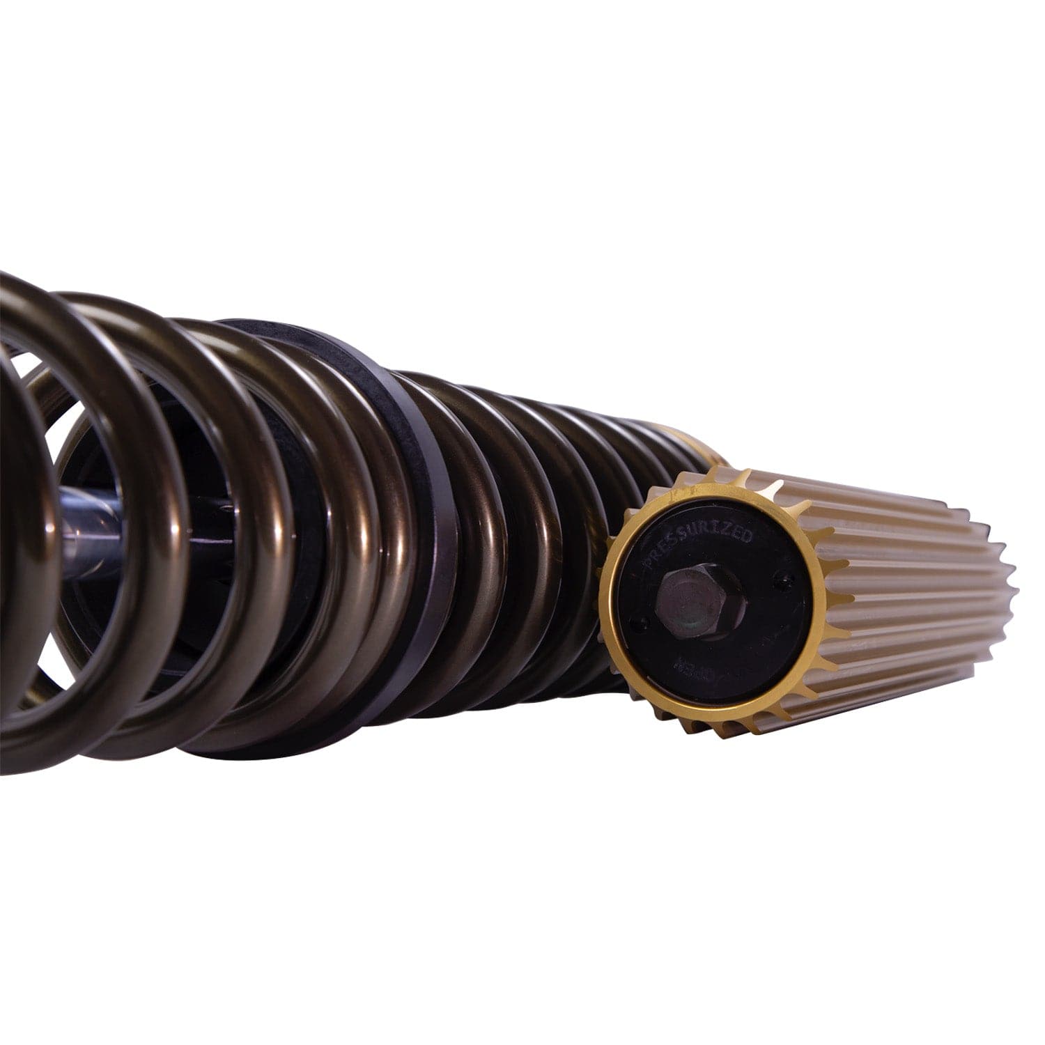 Bilstein Black Hawk Powersports Front Right Shock Absorber and Coil Spring Assembly for 2022-2023 Can-Am Maverick X3 X rc Turbo RR 72 41-330579