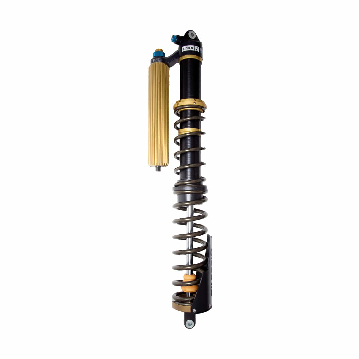 Bilstein Black Hawk Powersports Rear Left Shock Absorber and Coil Spring Assembly for 2022 Polaris RZR Pro R 4 Ultimate Launch Edition 41-341711