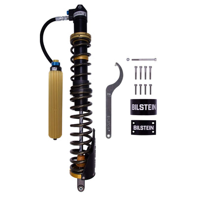 Bilstein Black Hawk Powersports Rear Right Shock Absorber and Coil Spring Assembly for 2020-2024 Can-Am Maverick X3 Max X mr Turbo RR 41-338148