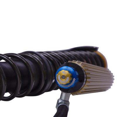 Bilstein Black Hawk Powersports Rear Right Shock Absorber and Coil Spring Assembly for 2020-2024 Can-Am Maverick X3 Max X rs Turbo RR 41-338148