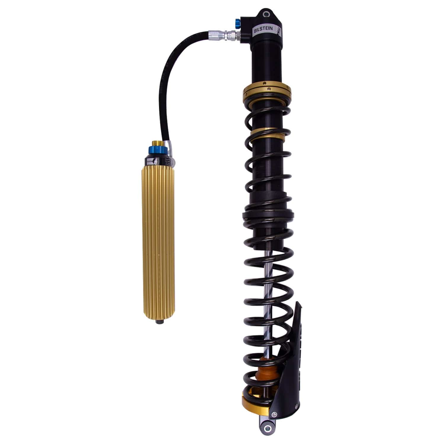 Bilstein Black Hawk Powersports Rear Right Shock Absorber and Coil Spring Assembly for 2021-2023 Can-Am Maverick X3 X rs Turbo RR Smart-Shox 41-330623