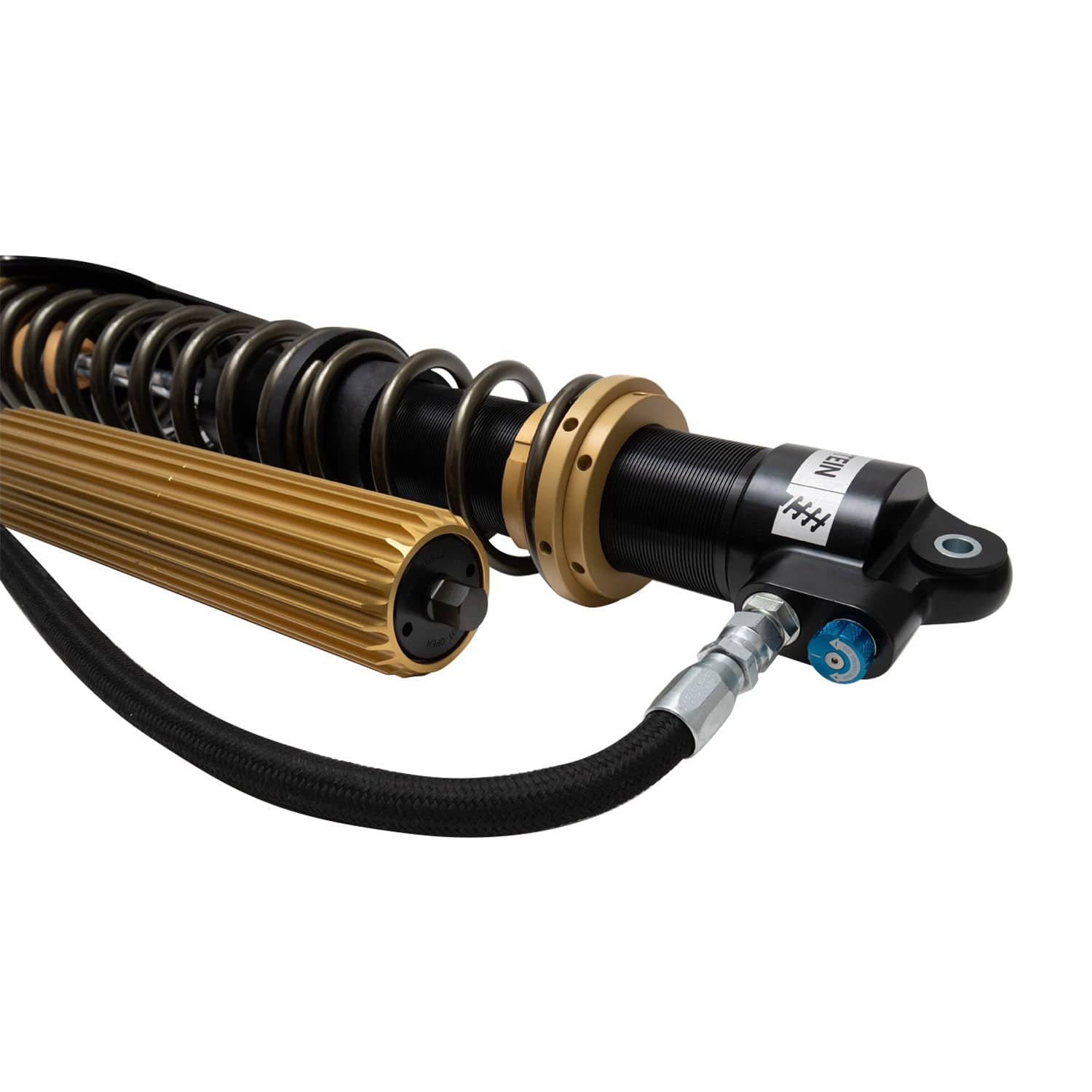 Bilstein Black Hawk Powersports Rear Shock Absorber and Coil Spring Assembly for 2019 Polaris RZR XP 4 1000 EPS DYNAMIX Edition 41-341766