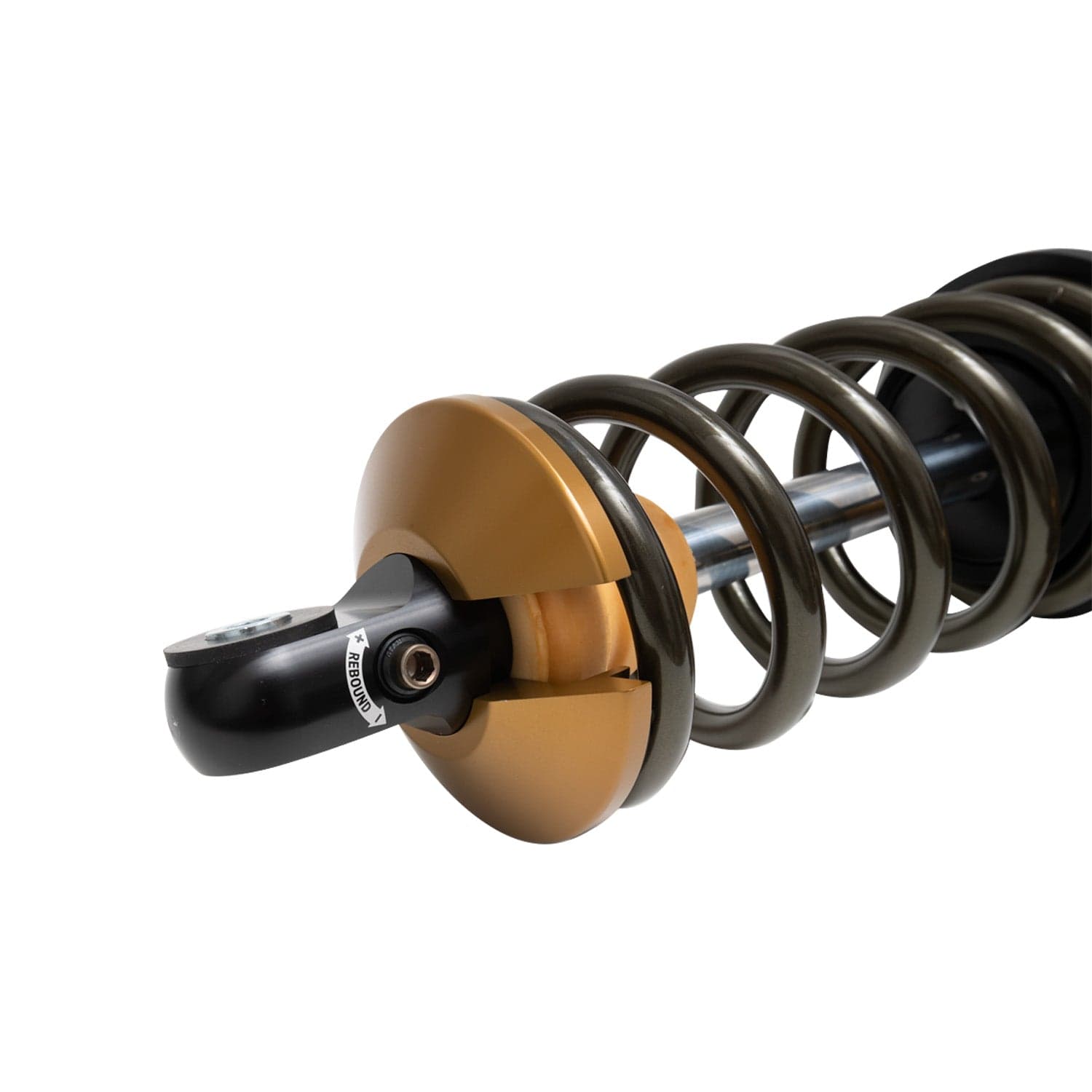 Bilstein Black Hawk Powersports Rear Shock Absorber and Coil Spring Assembly for 2019 Polaris RZR XP 4 1000 EPS DYNAMIX Edition 41-341766