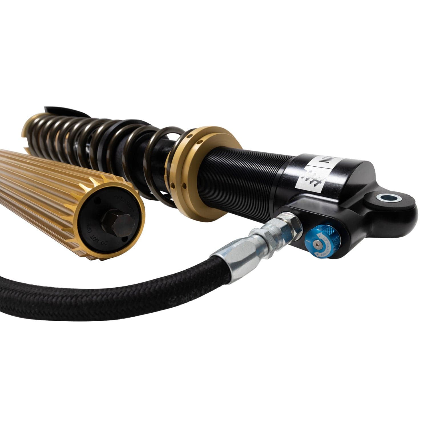 Bilstein Black Hawk Powersports Rear Shock Absorber and Coil Spring Assembly for 2021-2022 Polaris RZR Turbo S 41-327890