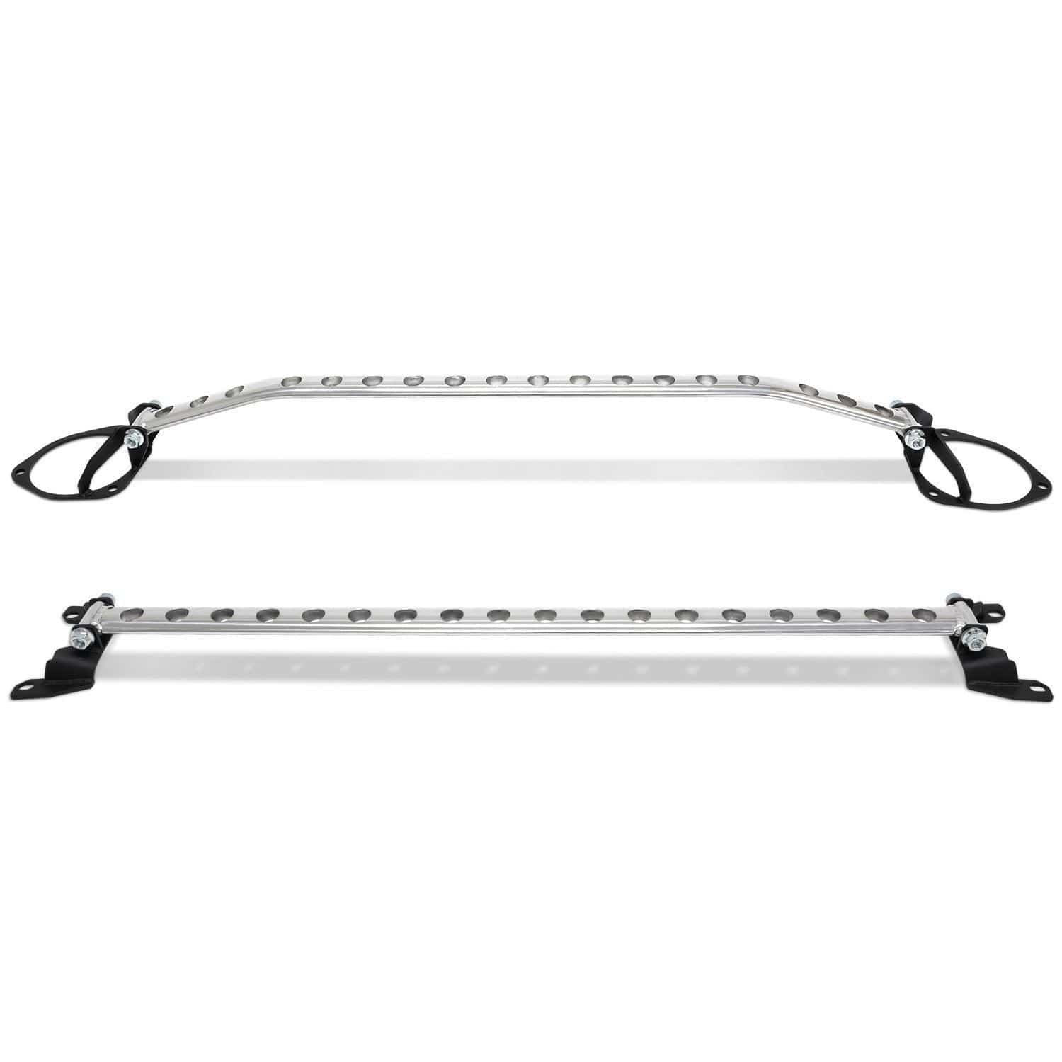 Blox Racing Front and Rear Strut Tower Bars (With Holes) for 2015-2021 Subaru WRX (VA) BXSS-50021-FR-RR