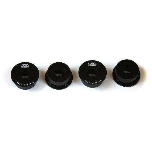 Blox Racing S2000 Steering Rack Rigid Bushings (Black) for 2004-2009 Honda S2000 (AP2) BXSS-20614-BK