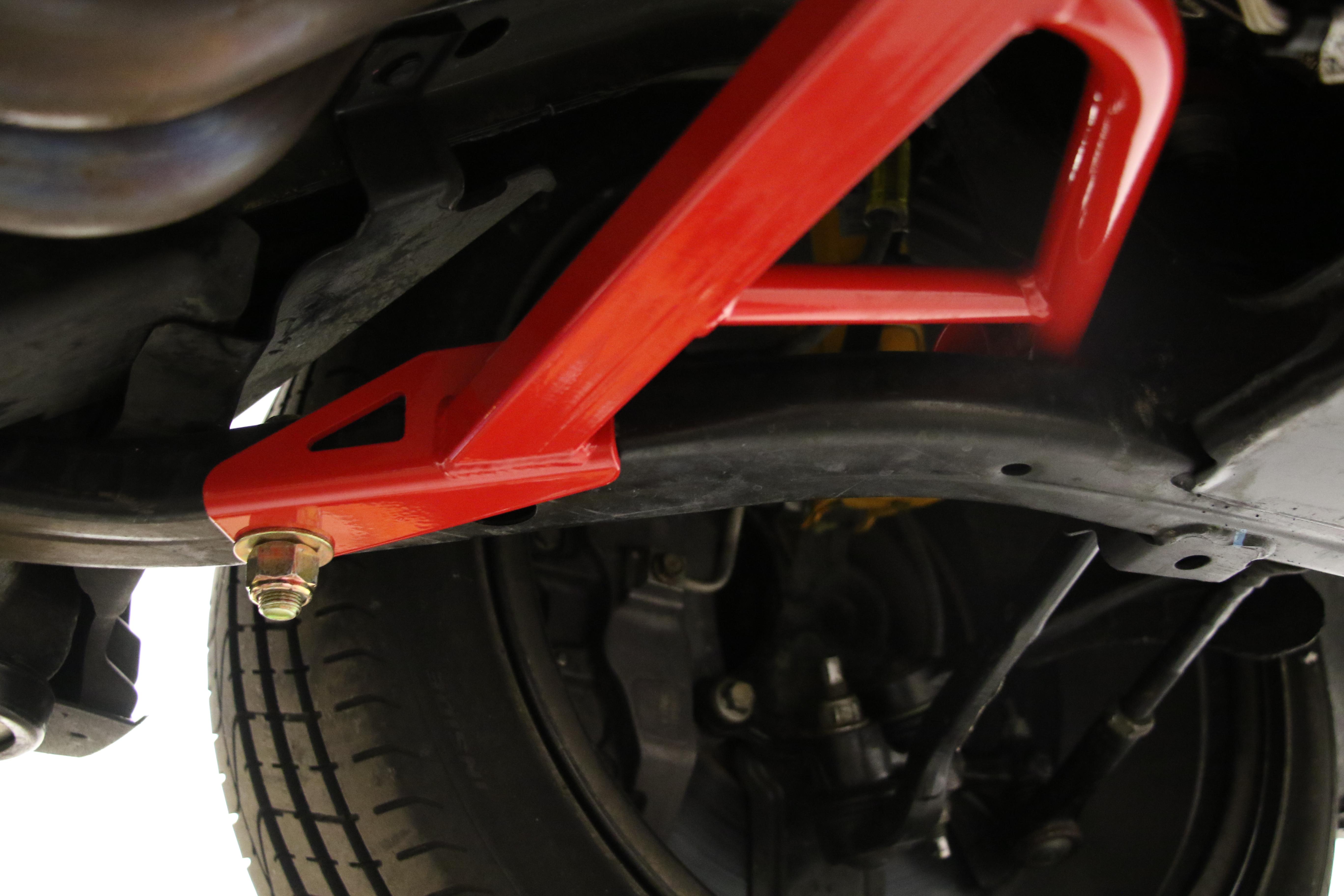 BMR Suspension 4-Point Front Subframe Chassis Brace for 2024-2026 Ford Mustang (S650)