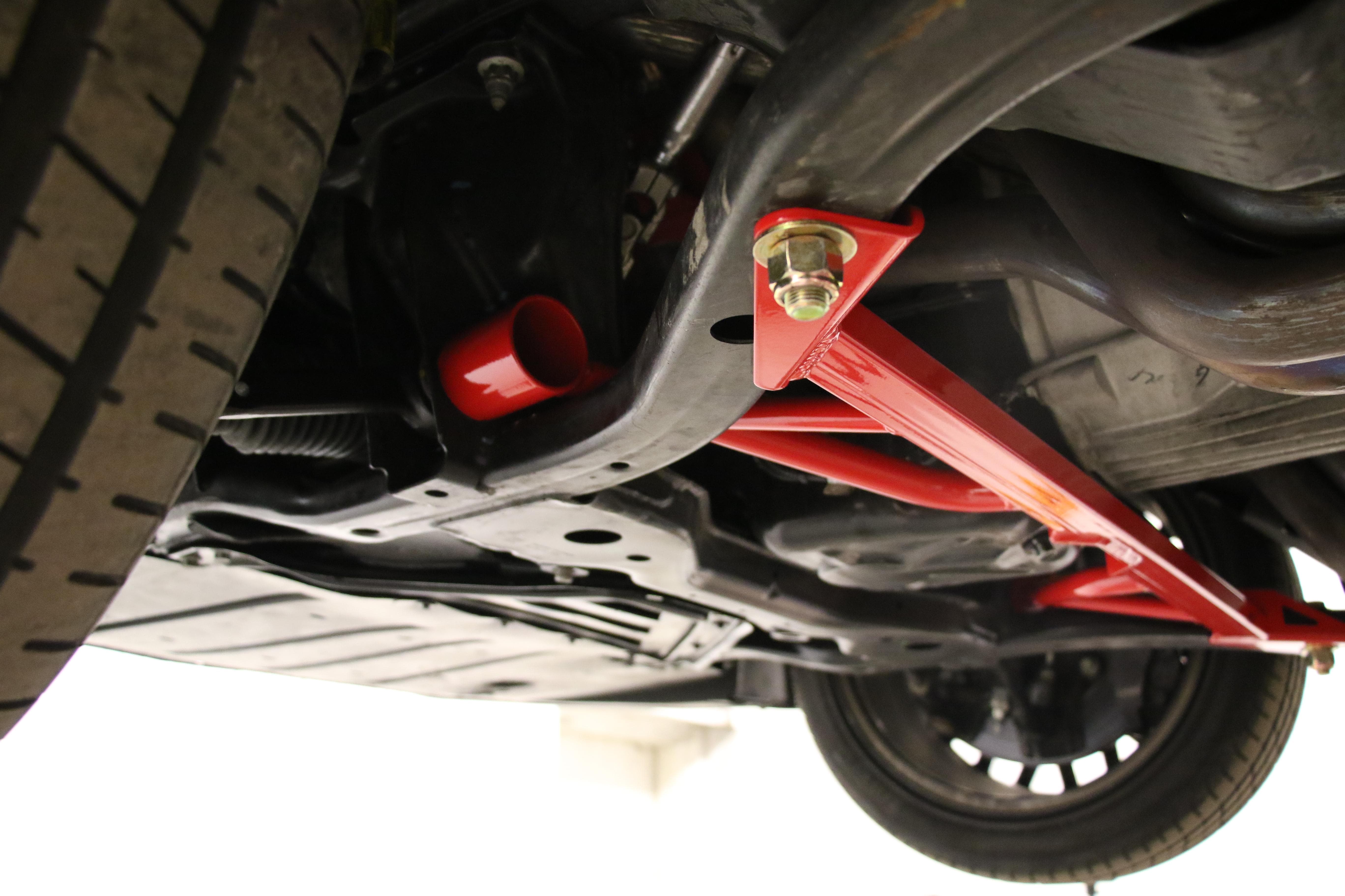 BMR Suspension 4-Point Front Subframe Chassis Brace for 2024-2026 Ford Mustang (S650)