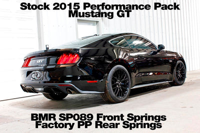 BMR Suspension Front Lowering Springs for 2024-2025 Ford Mustang (S650) SP089R