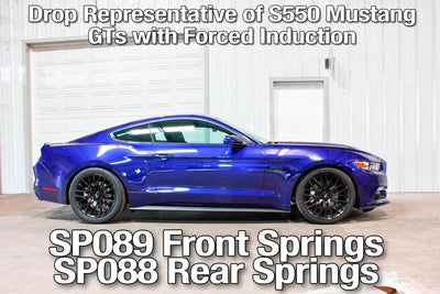 BMR Suspension Front Lowering Springs for 2024-2025 Ford Mustang (S650) SP089R