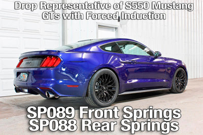 BMR Suspension Front Lowering Springs for 2024-2025 Ford Mustang (S650) SP089R