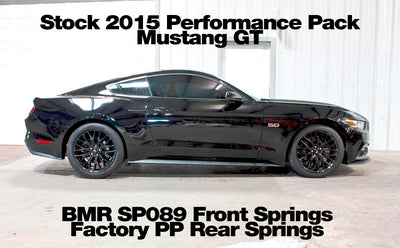 BMR Suspension Front Lowering Springs for 2024-2025 Ford Mustang (S650) SP089R