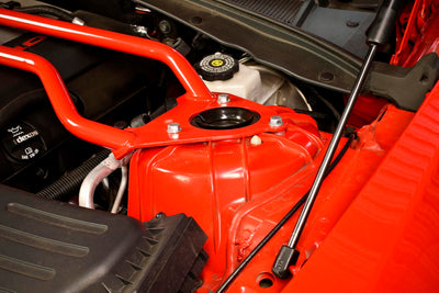 BMR Suspension Front Strut Tower Brace (Twin Tube) for 2016-2020 Chevrolet Camaro SS (6th Gen)