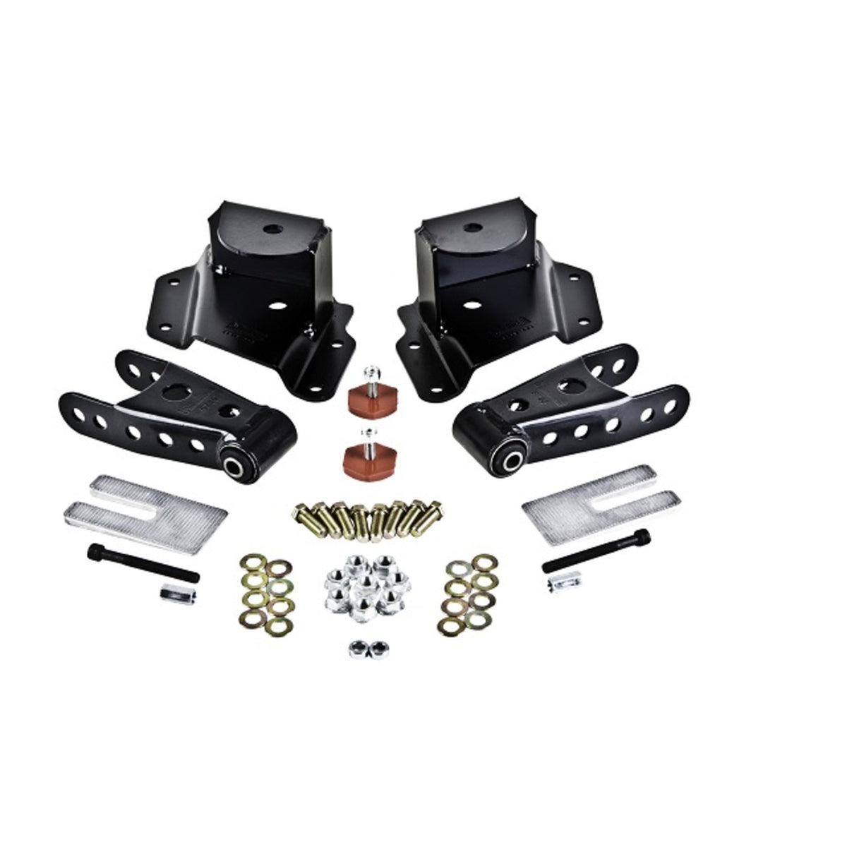 Belltech Shackle & Hanger Kit (3" Drop) for 1999-2006 Chevrolet Silverado 1500 Standard Cab RWD/4WD Short Bed