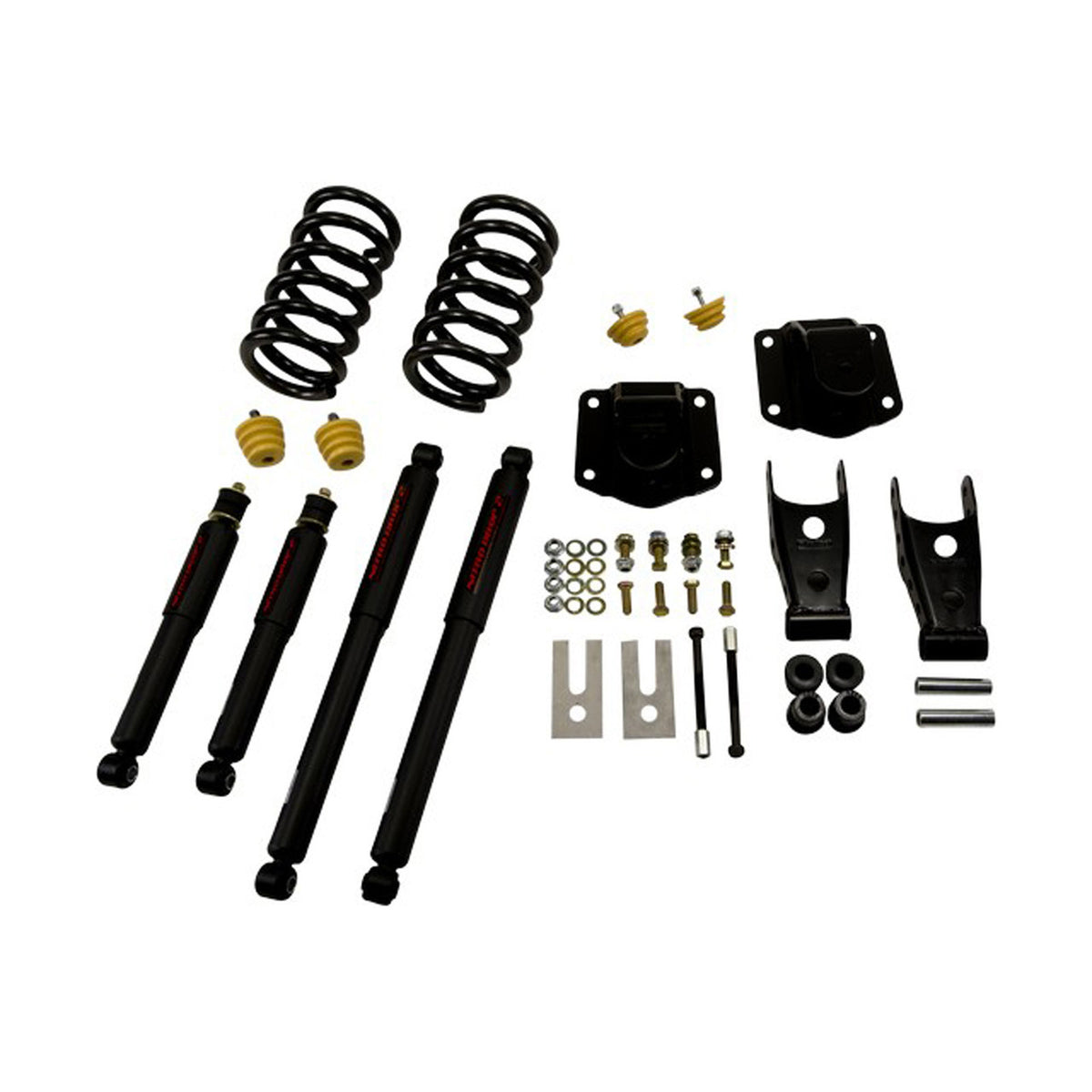 Belltech Lowering Kit w/Nitro Drop 2 Shocks (3" Front / 4" Rear Drop) for 1994-2002 Dodge Ram 2500 V10/Diesel RWD