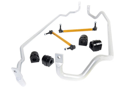 Whiteline Front and Rear Sway Bar Kit for 2013 BMW 135is (E82) BBK004