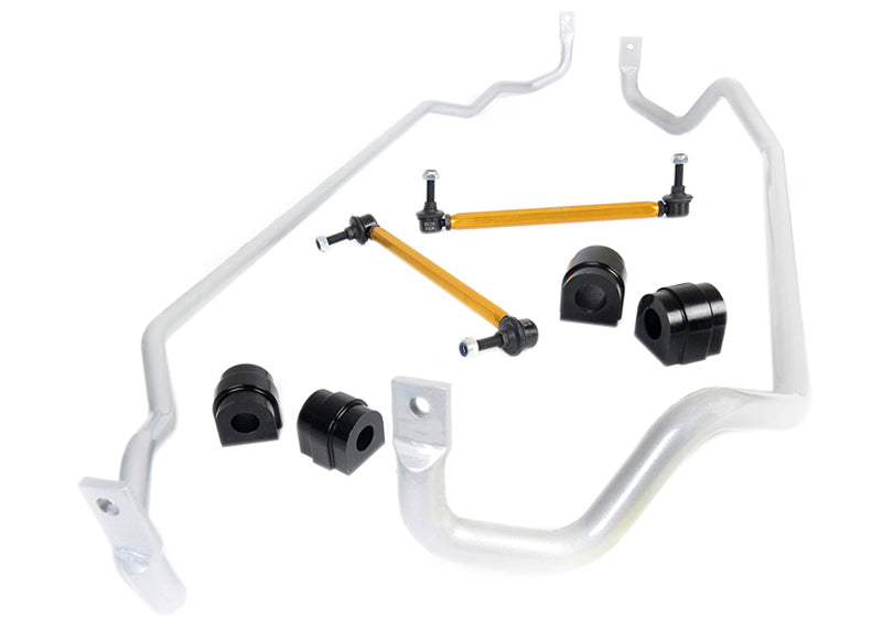 Whiteline Front and Rear Sway Bar Kit for 2013 BMW 135is (E82) BBK004