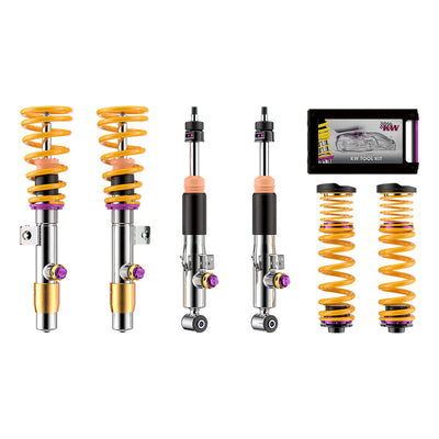 KW Suspension Variant 4 Coilover Kit for 2021-2026 BMW M4 Coupe RWD (G82) (w/ EDC) 3A7200EB
