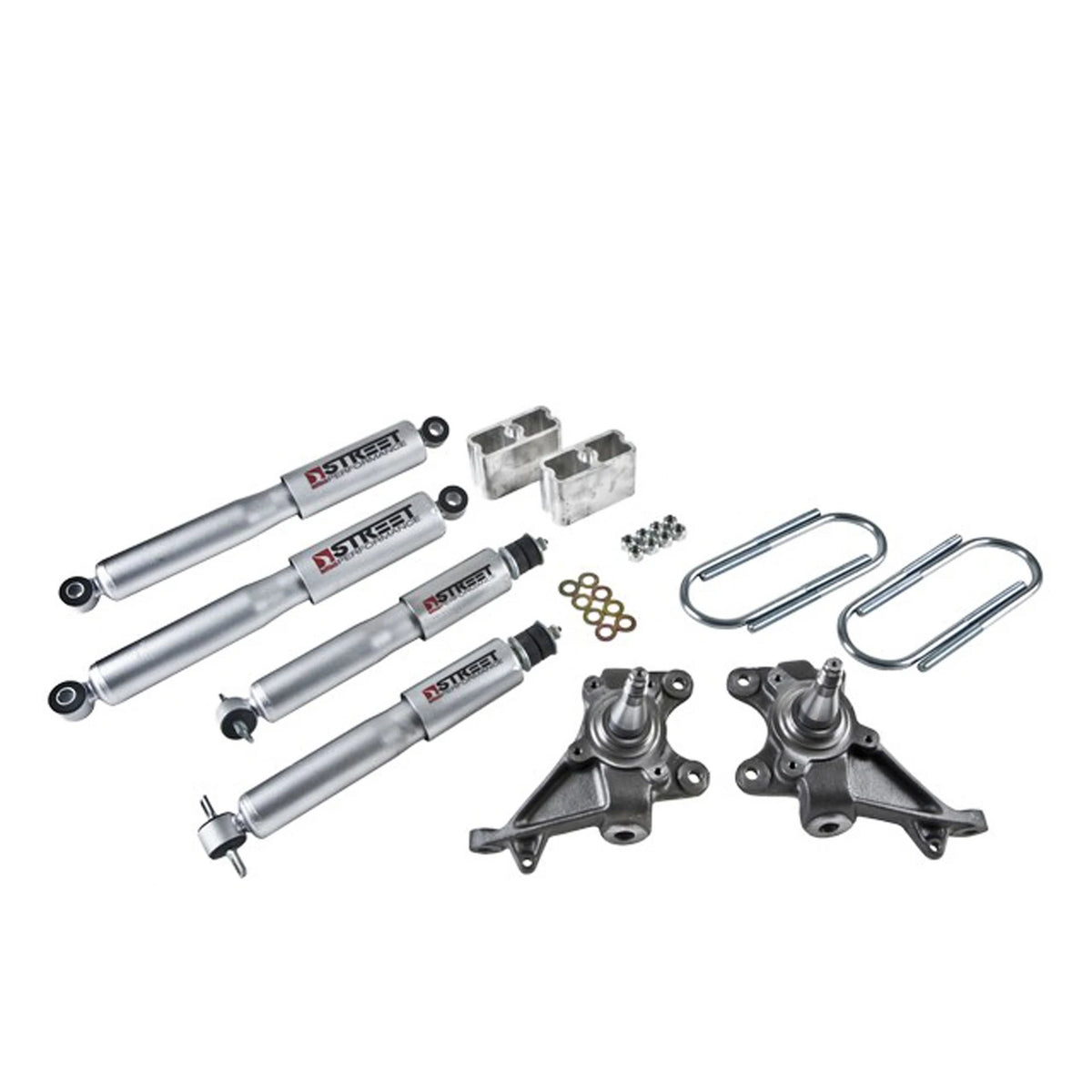 Belltech Lowering Kit w/Street Performance Shocks (2" Front / 3" Rear Drop) for 1984-1995 Toyota Pickup RWD
