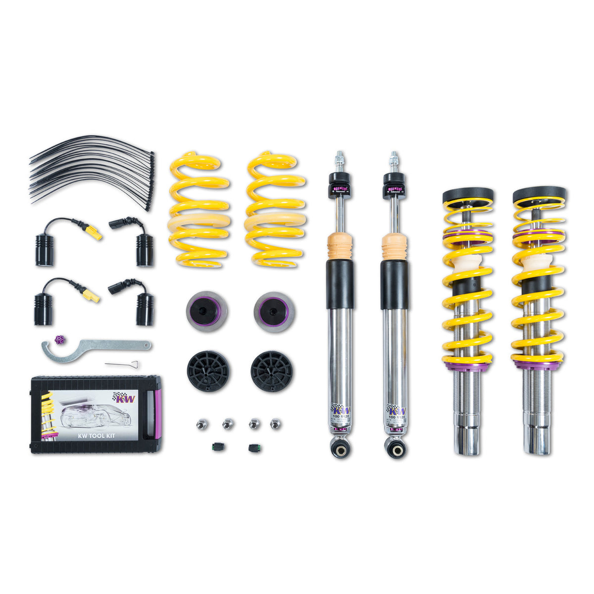 KW Suspension Variant 3 Coilover Kit for 2018-2024 Audi RS 5 Coupe (w/ Dynamic Ride Control) 352100CJ