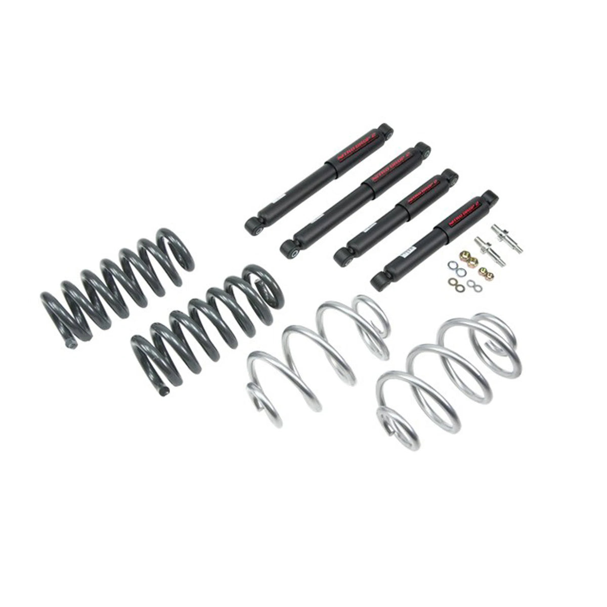 Belltech Lowering Kit w/Nitro Drop 2 Shocks (1" Front / 2" Rear Drop) for 1967-1972 GMC C15/C1500 Pickup V8 RWD