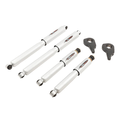 Belltech 1-3" Leveling Kit (Adjustable Torsion Bar Keys w/Trail Performance Shocks) for 2002-2005 Dodge Ram 1500 4WD