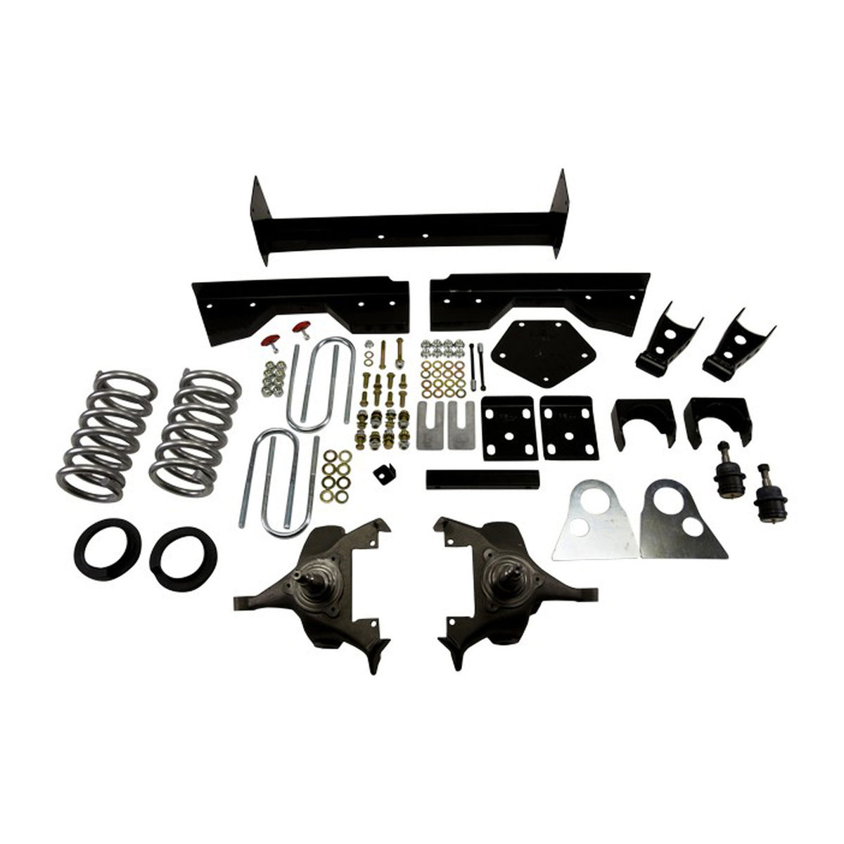 Belltech Lowering Kit w/o Shocks (4" or 5" Front / 6" or 7" Rear Drop) for 1995-1999 Dodge Ram 1500 Extended Cab V8 Auto Trans RWD