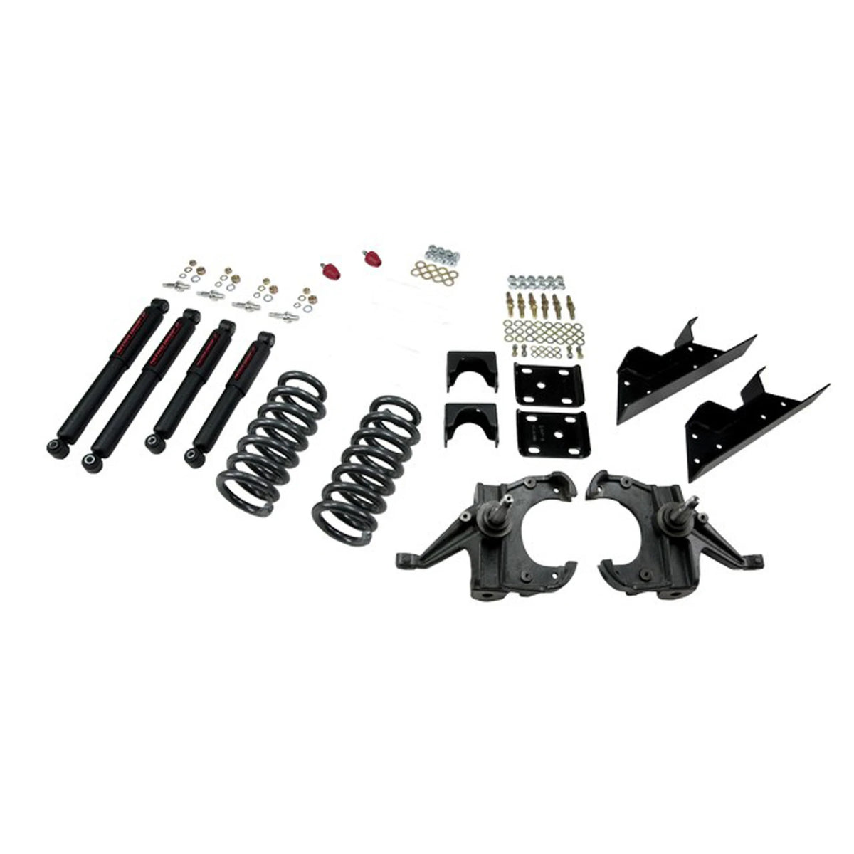 Belltech Lowering Kit w/Nitro Drop 2 Shocks (4" Front / 6" Rear Drop) for 1987 GMC R1500 1-1/4" Rotor RWD