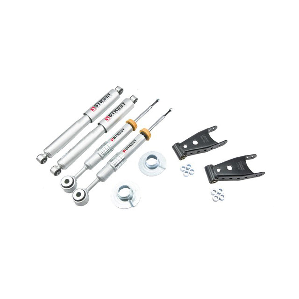 Belltech Lowering Kit w/Street Performance Shocks (+2" to -2" Front / 2" or 3" Rear Drop) for 2004-2008 Ford F-150 4WD